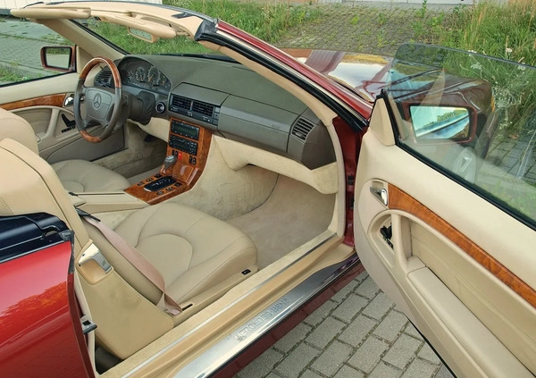 Mercedes-Benz SL cena 80000 przebieg: 115000, rok produkcji 1997 z Warszawa małe 781